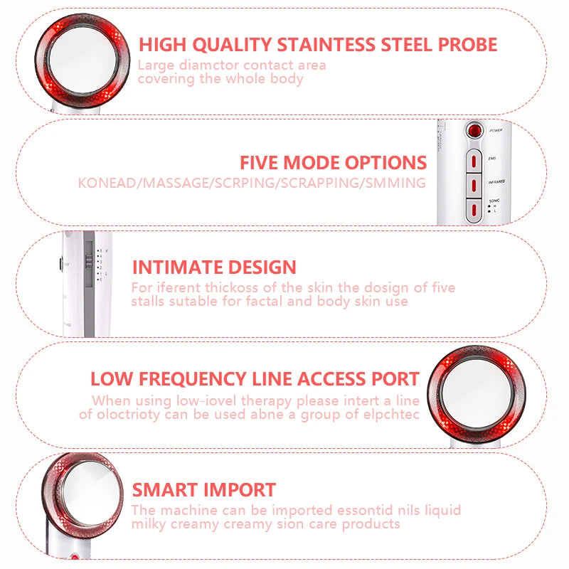 LuxLure™ Ultrasound Cavitation EMS Machine