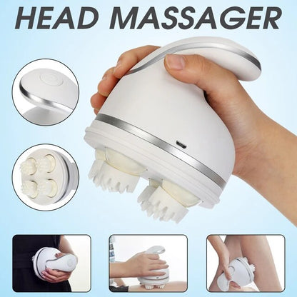 LuxLure™ Electric Scalp Massager Head