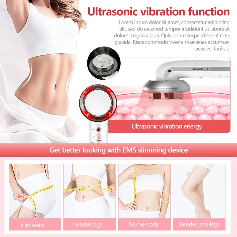 LuxLure™ Ultrasound Cavitation EMS Machine